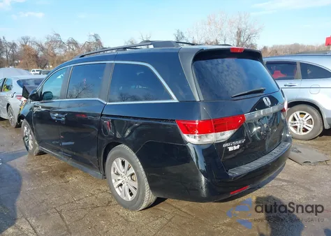 2015 Honda Odyssey Ex-L z USA, uszkodzony, nr VIN 5FNRL5H68FB062003